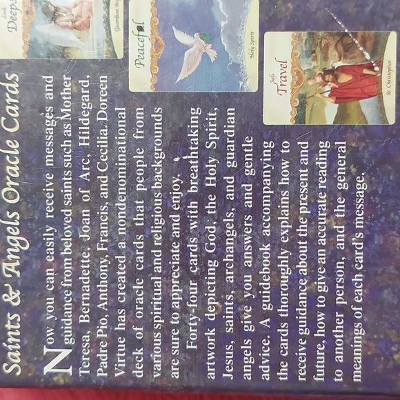 Saints & Angels Oracle Cards - Picture 2 of 4